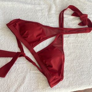 Super cute Criss cross  front Bikini top ✨